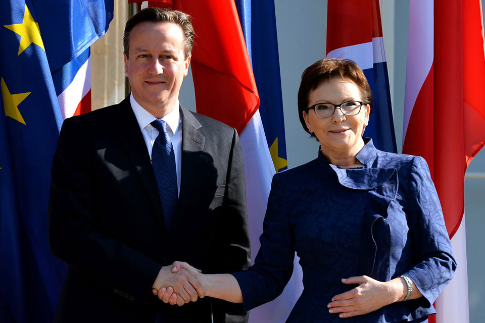 PM meeting with Polish PM Ewa Kopacz