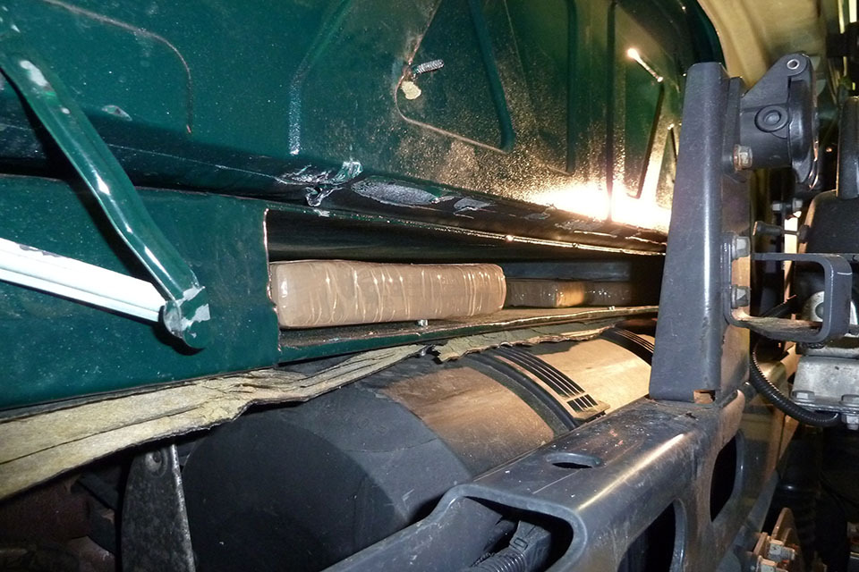 Lorry driver jailed for £3.8M cocaine smuggling attempt