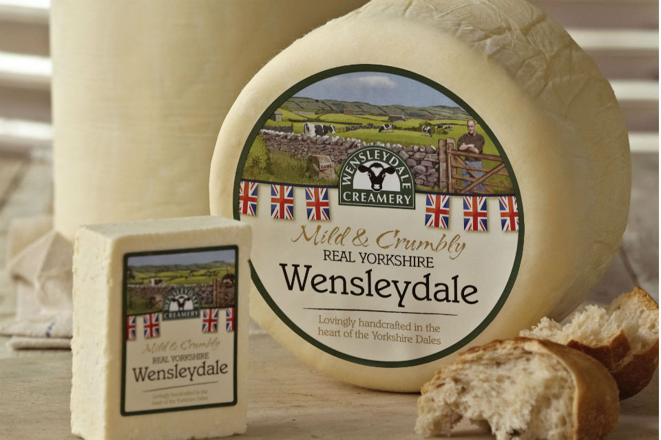Wensleydale cheese joins a top line up of protected festive foods