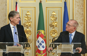 Foreign Secretary Philip Hammond MP visits Portugal