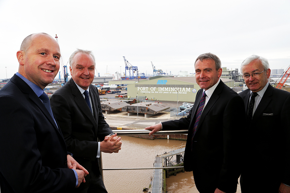 Robert Goodwill sees flood recovery in Yorkshire and Humberside