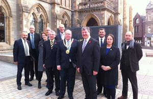 Alistair Carmichael and the Dundee City of Culture bid team