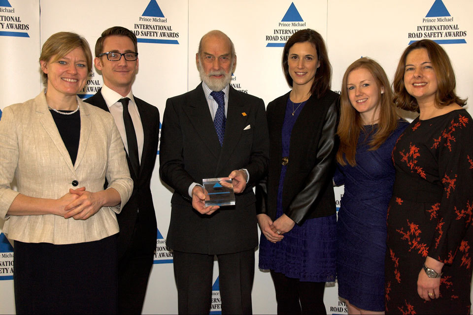 THINK! drink drive campaign wins prestigious award