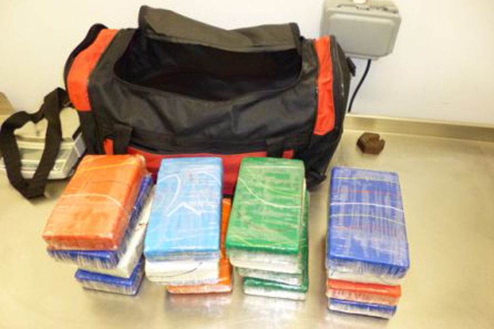 Cocaine worth £17m seized by Border Force in Essex