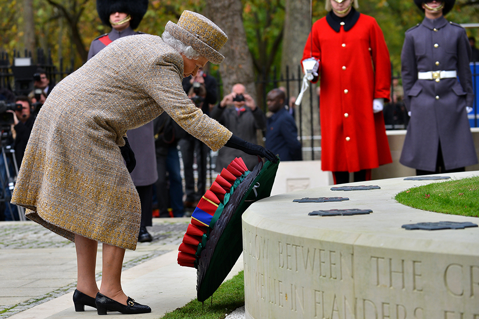 Flanders' Fields Memorial Garden opens