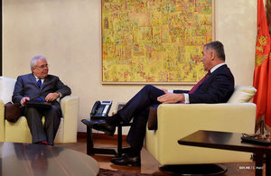Ambassador Whitting meeting PM Đukanović
