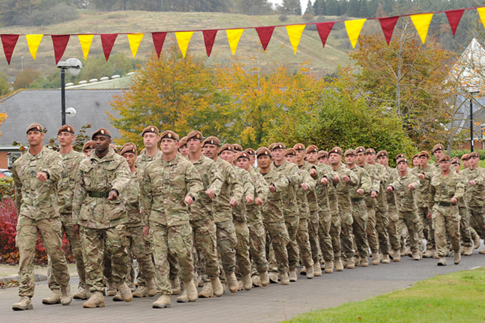 King's Royal Hussars return home from Afghanistan
