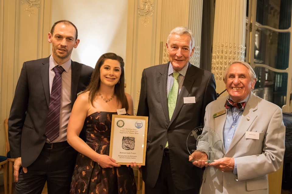 River restoration project wins national conservation award