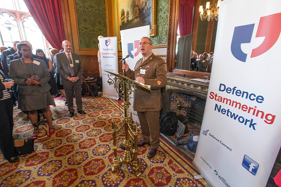 Defence Stammering Network launched