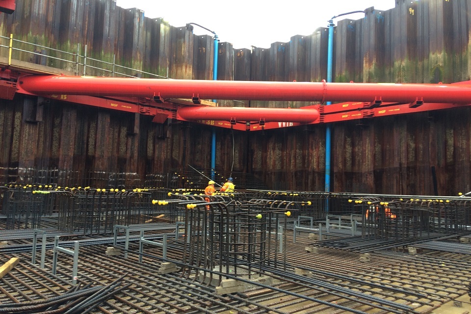 Milestone reached for Ipswich Flood Barrier scheme