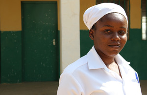 Njideka is a midwife in northern Nigeria – one of the most dangerous places in the world to give birth. Lindsay Mgbor/DFID