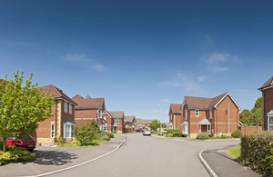 Housing estate. Copyright istock.