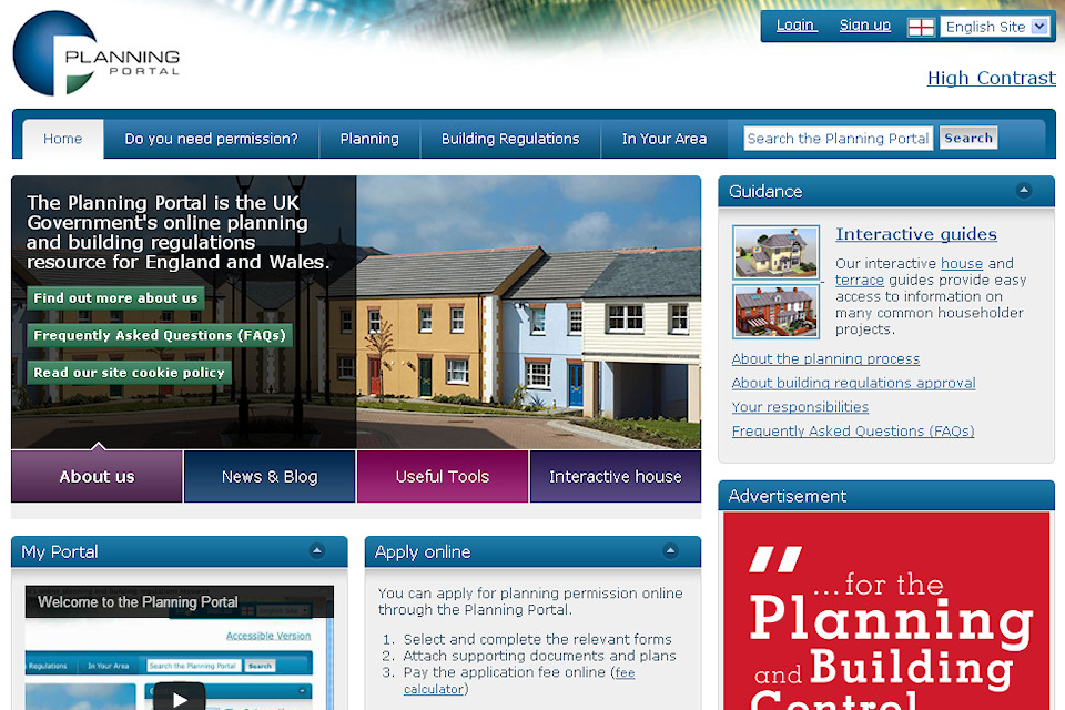A new era for the Planning Portal website - GOV.UK
