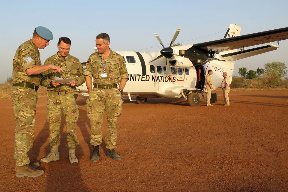 UK team deploys to South Sudan to assess peacekeeping commitment