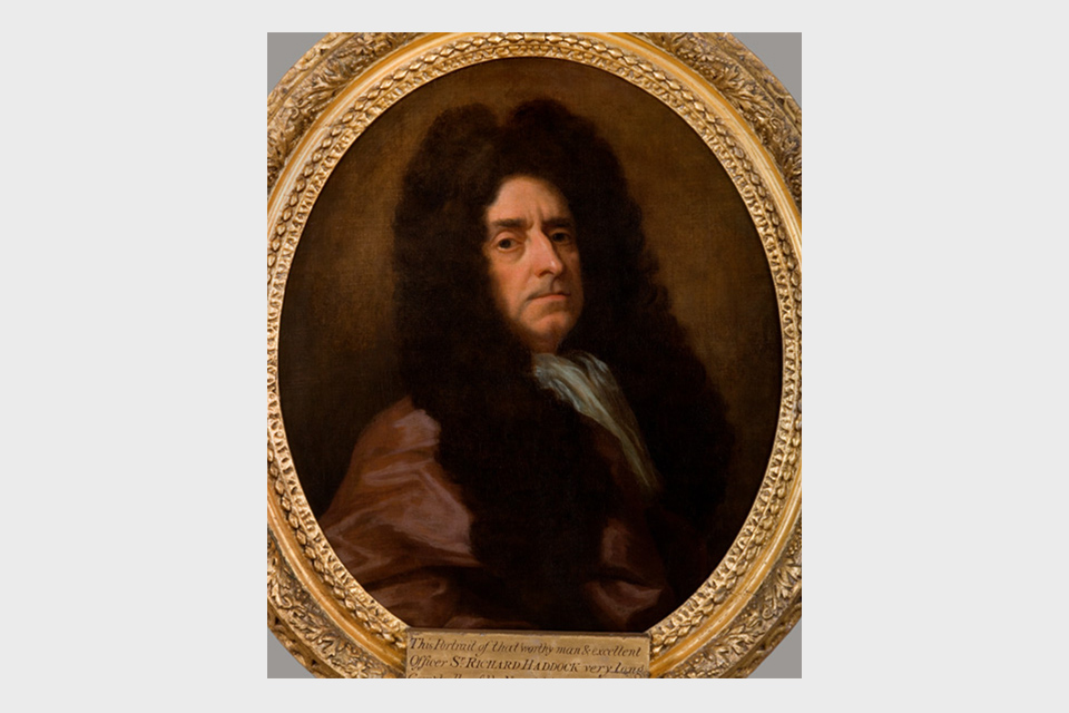 Admiral Sir Richard Haddock (1629 to 1715)