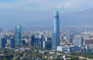 Santiago buildings.