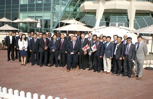 UKTI teams in Seoul and Abu Dhabi
