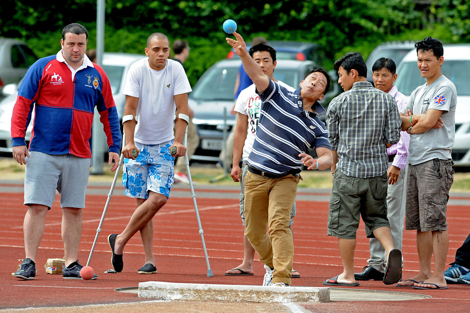Injured troops embark on the road to glory in Rio