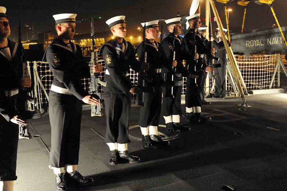 HMS Iron Duke celebrates anniversary of Kuwait's independence