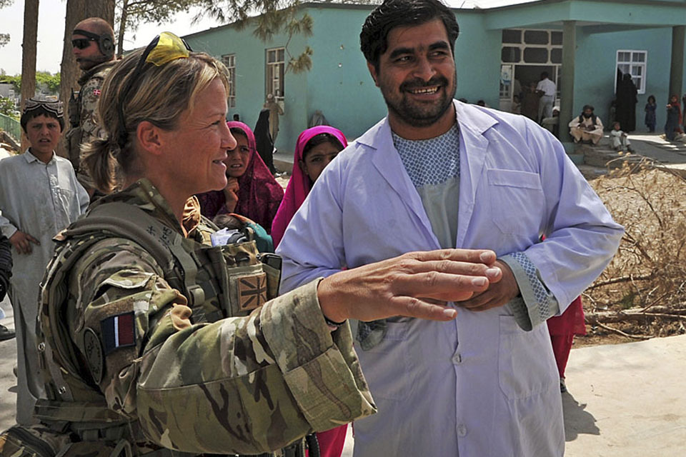 UK forces help transform Helmand hospital