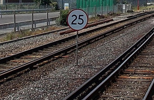 Library image of 25 mph Permanent Speed Restriction board. Creative Commons © Copyright Jaggery
