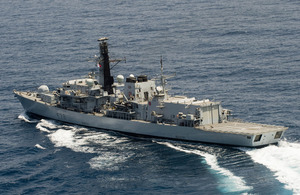 HMS Kent (stock image) [Picture: Leading Airman (Photographer) Jay Allen, Crown copyright]