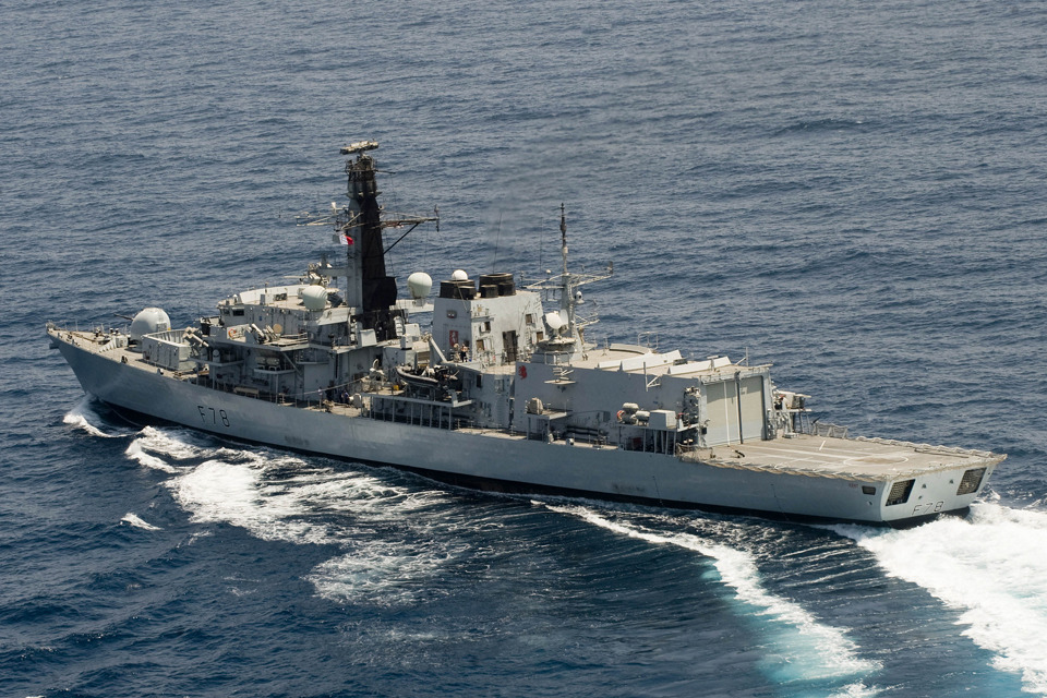HMS Kent helps strengthen Libya UK relations