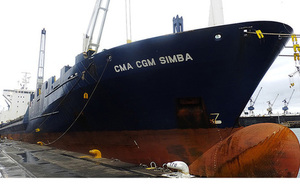 Container ship CMA CGM Simba