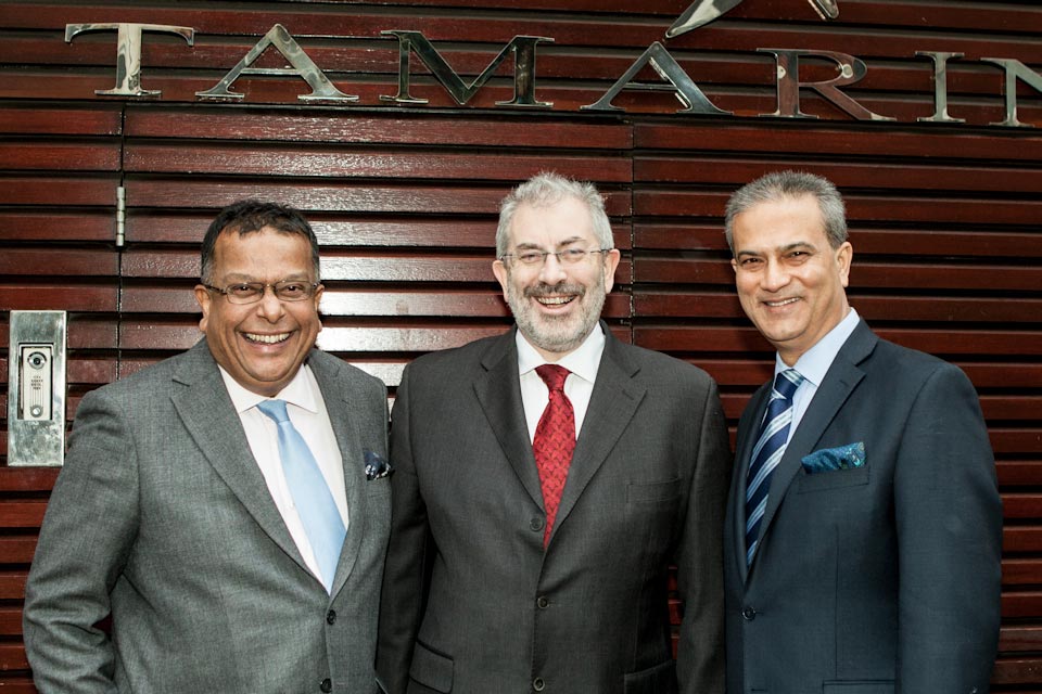 Sir Bob Kerslake with representatives from the Asian Restaurant Skills Board