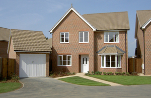 A new-build service family home at Lee-on-the-Solent near Portsmouth (library image) [Picture: Crown copyright]