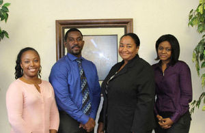 Picture shows (LtR): Dr. Alicia Malcolm; Dr. Jameika Harvey; Dr. Nadia Astwood; Dr. Shandey Malcolm; absent Dr. Terese Maitland.