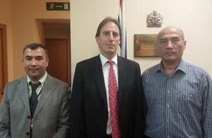 Uzbek officials participate in an Election Assessment Mission in the UK