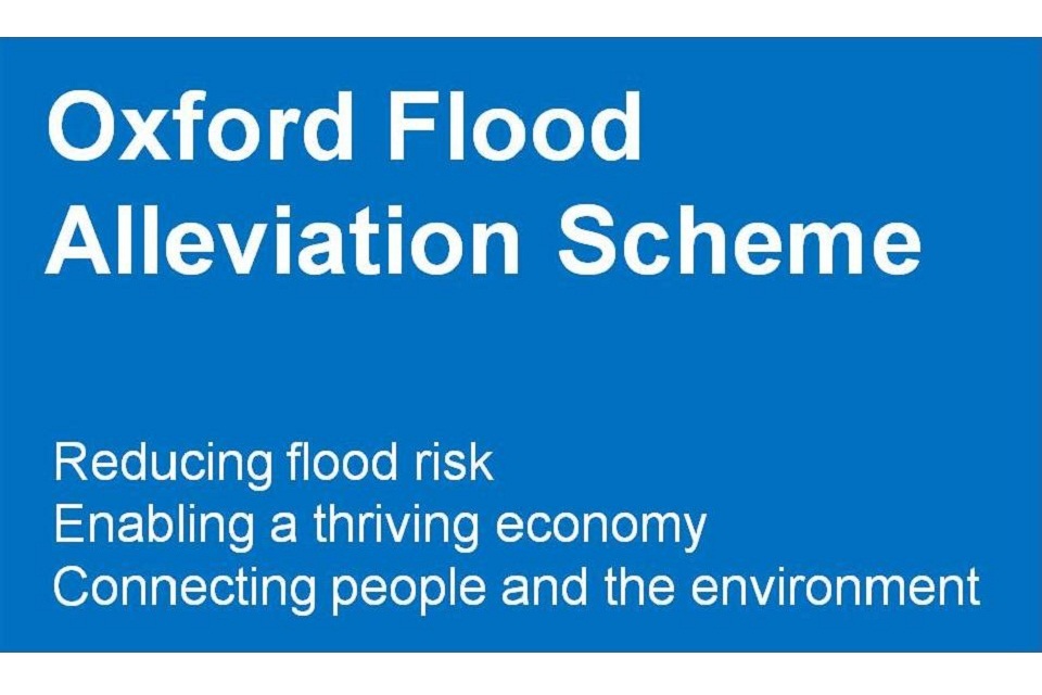 Oxford Flood Alleviation Scheme update