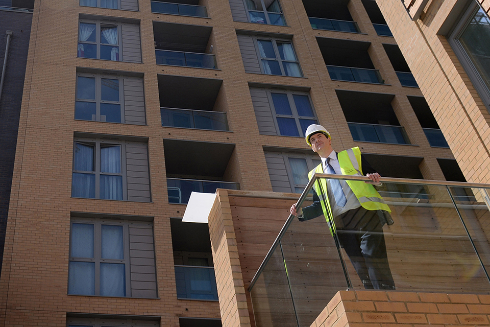 Chancellor acts to address housing challenge as part of long term economic plan to build resilient economy