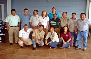 British Ambassador visits Peten, Guatemala