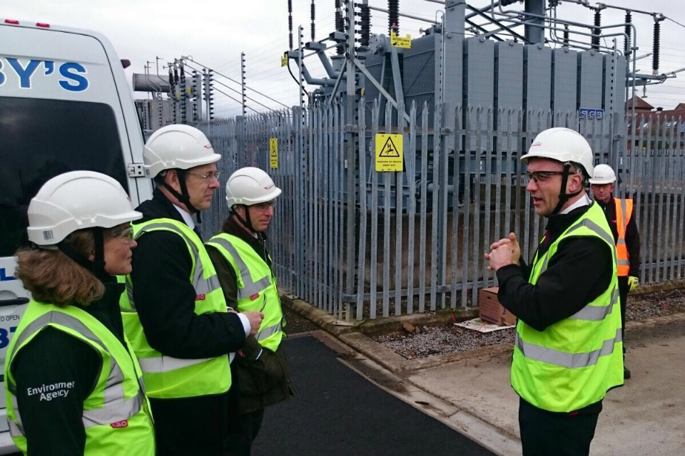 Building flood resilience: minister visits innovative projects in Sheffield