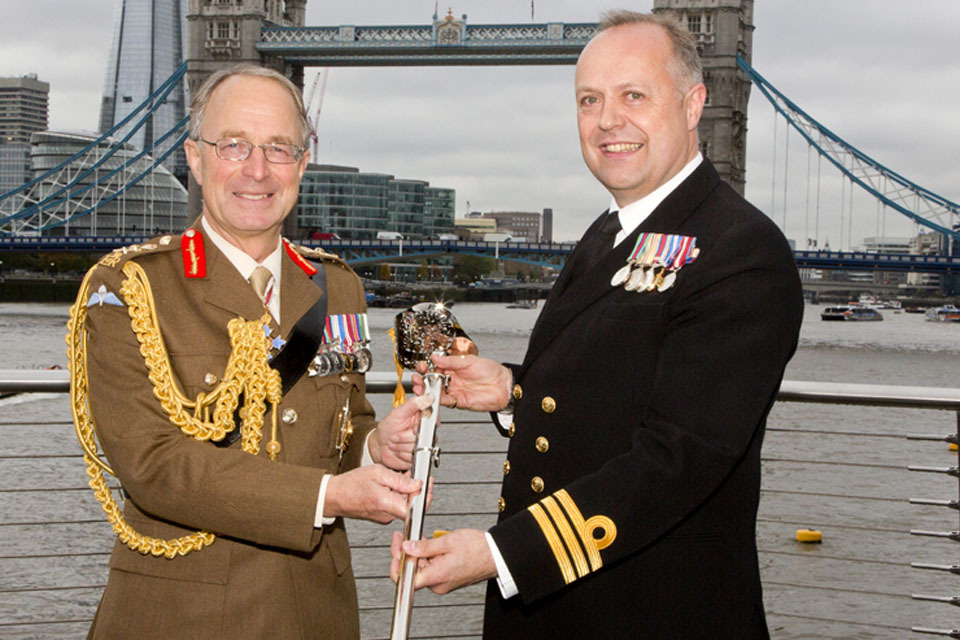 Firmin Sword of Peace awarded to 15 (UK) Psychological Operations Group