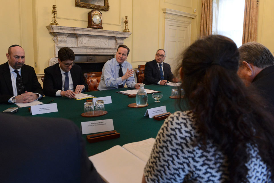 PM meeting with Jewish Leadership Council: January 2016