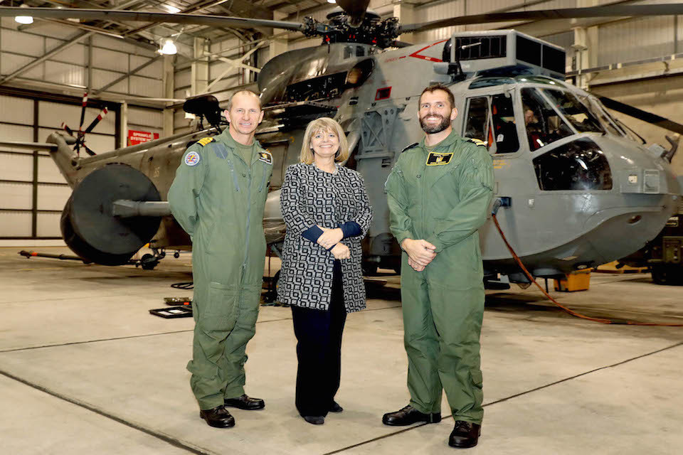 Defence Minister visits a hub for Queen Elizabeth Class Carrier Programme