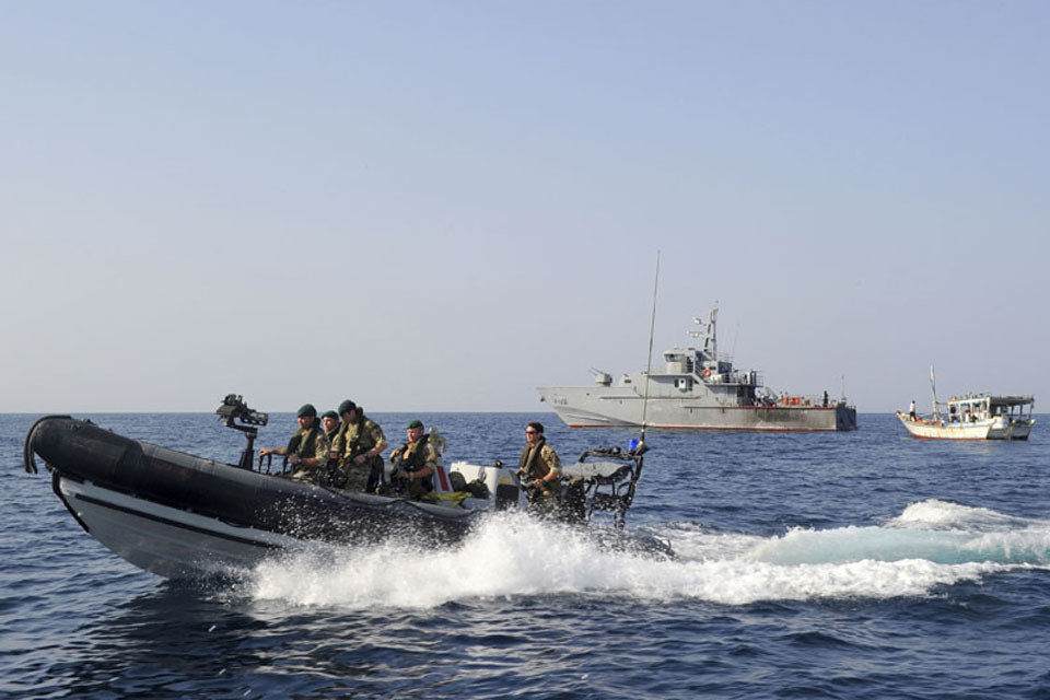 Royal Navy returns pirated dhow to owner
