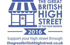 Great British High Street of the Year 2016 logo