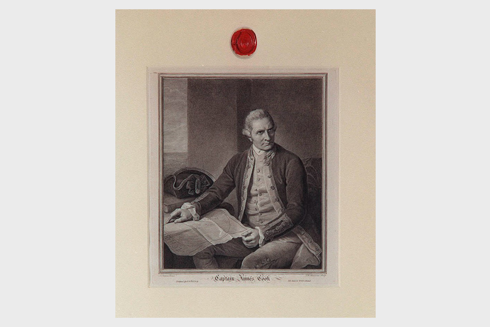 Captain James Cook, 1728 to 1779