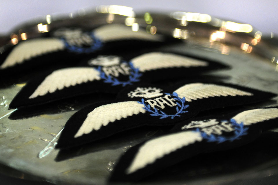 Remotely-piloted air system (RPAS) pilot badges