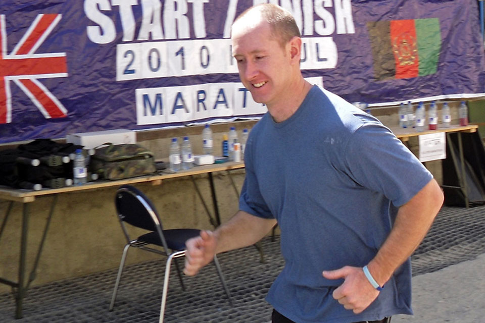 Signals soldiers run Kabul marathon in memory of fallen colleague