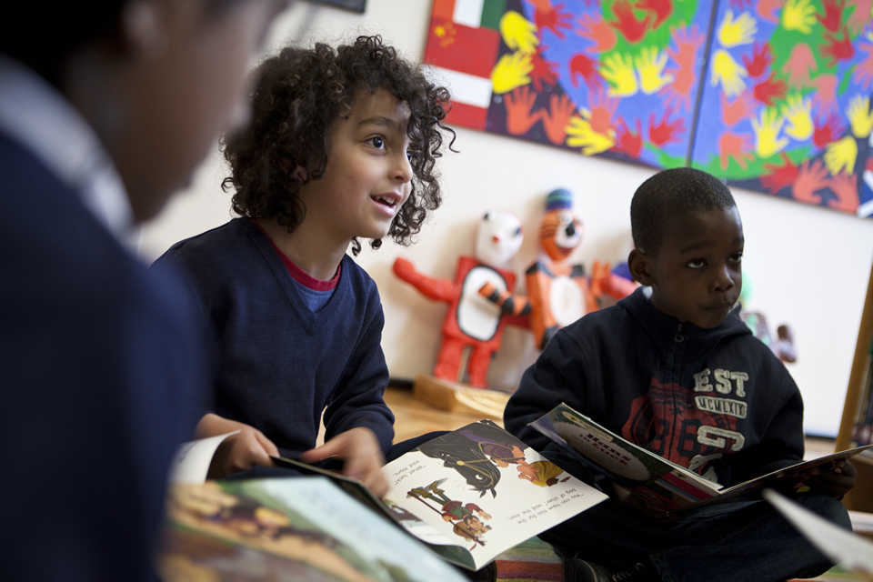 Nicky Morgan and David Walliams launch child literacy campaign