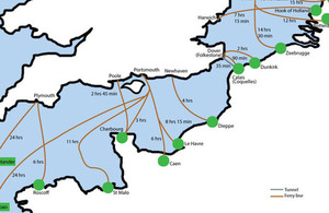 Cross-Channel map.