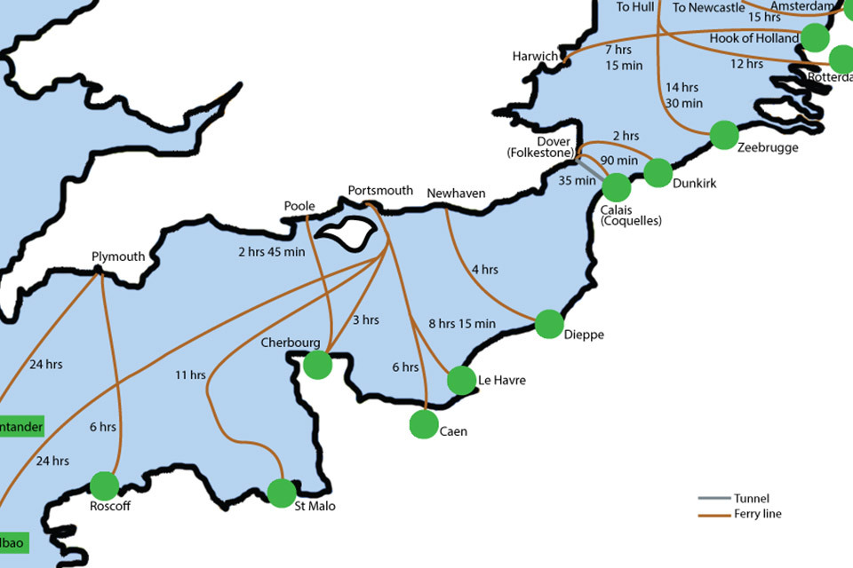 Cross-Channel travel: information and advice