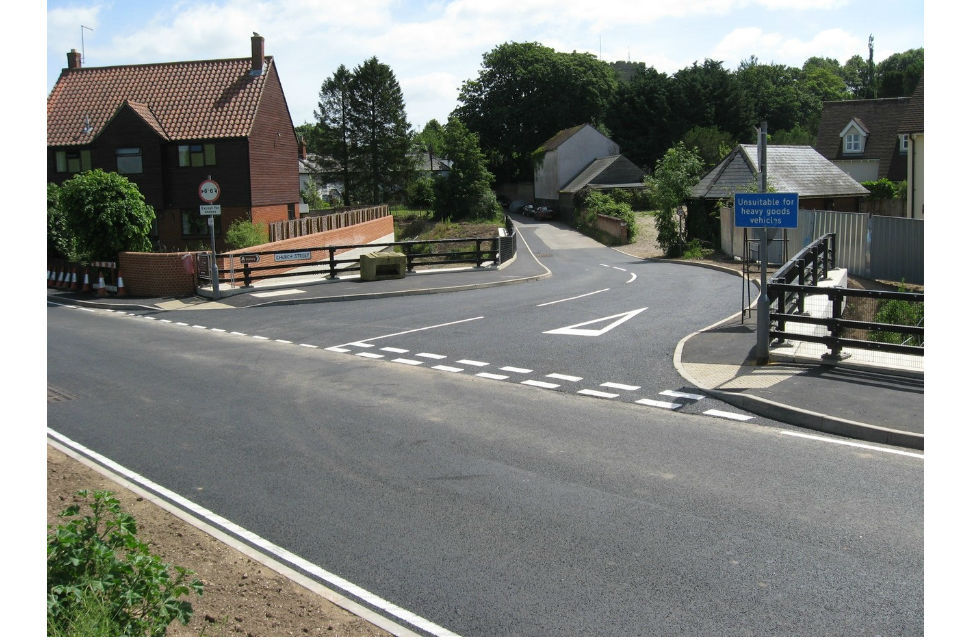 Ceremony marks the completion of flood alleviation scheme for Essex village