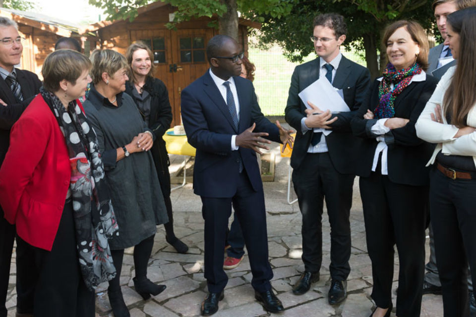 Sam Gyimah visits Paris to share best practice in childcare