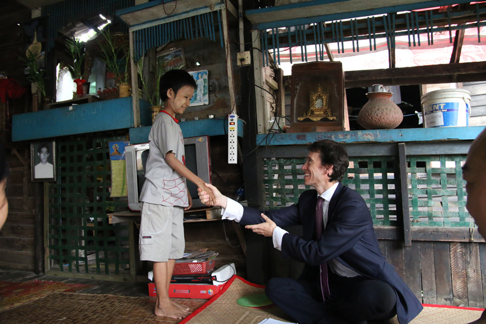 International Development Minister Rory Stewart concludes Asia visit to promote peace, security and prosperity in the region